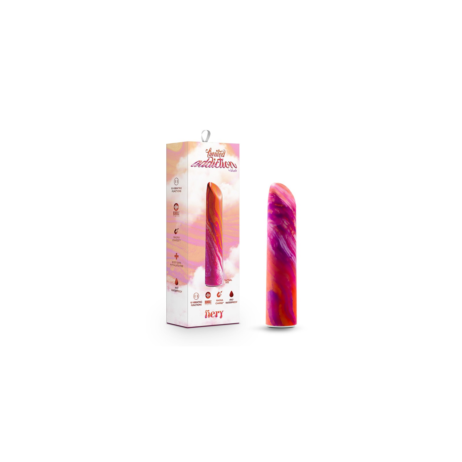 Limited Addiction Fiery Power Bullet Vibrator - Coral