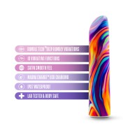 Vibrador Bullet Recargable Rainbow Psyche Power de Adicción Limitada