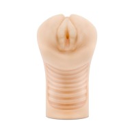 M Elite Suave + Húmedo Annabella Masturbador Vaginal con Vibrador Beige