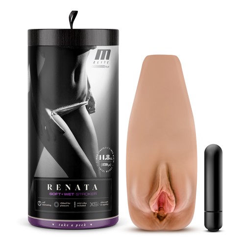 Estimulador Vaginal M Elite Soft + Wet para Placer Máximo