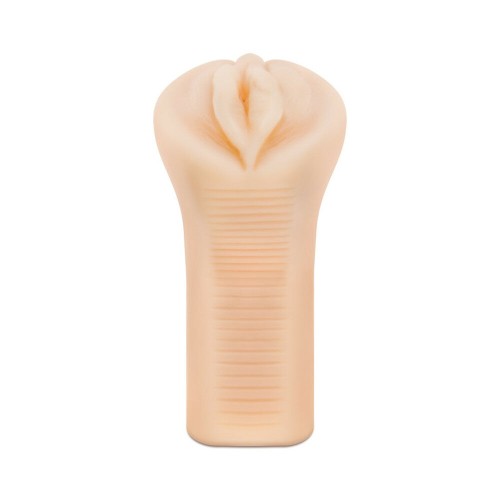 Compra M Elite Soft + Wet Veronika Estimulador de Vagina con Vibrador de Bala Beige