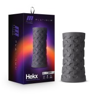 M Elite Platinum Hekx Estimulador de Silicona Negro