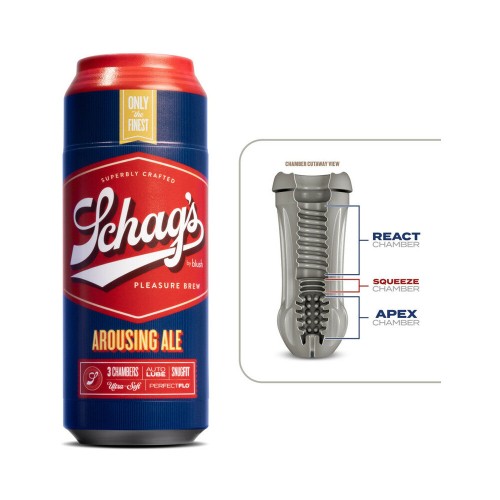 Schag's Arousing Ale Self-Lubricating Stroker