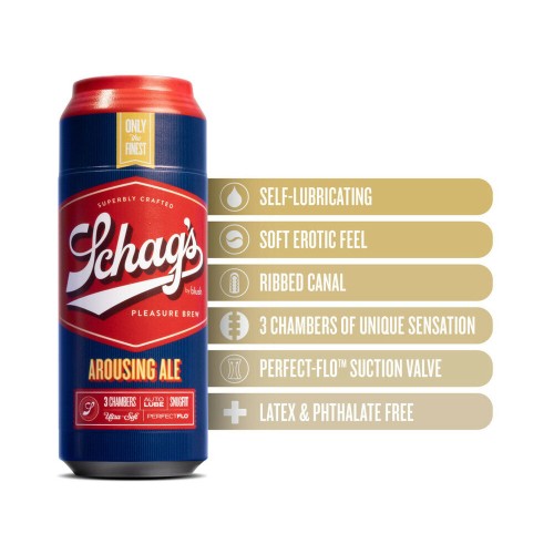 Schag's Arousing Ale Self-Lubricating Stroker