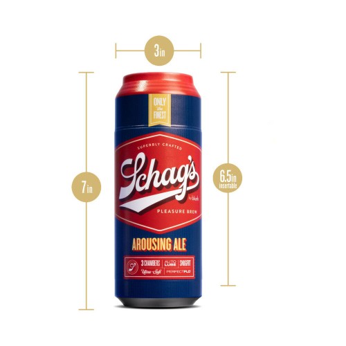 Schag's Arousing Ale Self-Lubricating Stroker