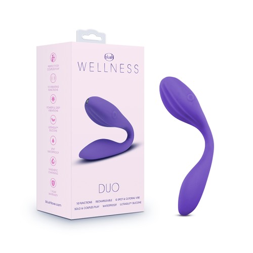 Vibrador de Estimulación Dual Wellness Duo - Placer Juntos