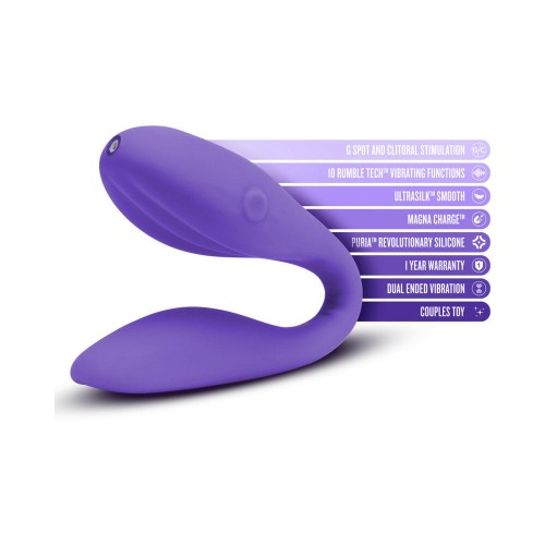 Vibrador de Estimulación Dual Wellness Duo - Placer Juntos