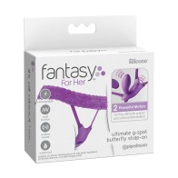 Ultimate G-Spot Butterfly Strap-On Vibrator