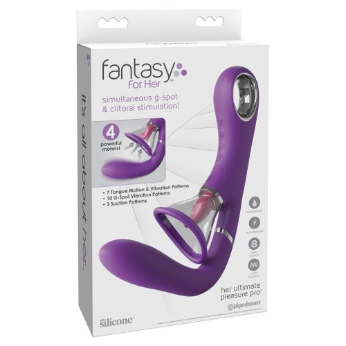 Rechargeable Ultimate Pleasure Pro - Fantasy for Her