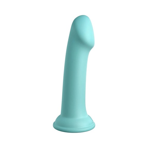 Dillio Platinum Big Hero 6-inch Silicone Dildo Teal - Premium Quality