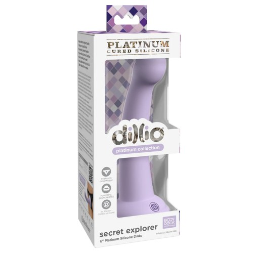 Dildo Explorador Secreto Colección Platinum Dillio