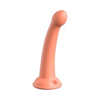 Dillio Platinum Secret Explorer 6 in. Silicone Dildo