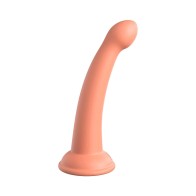 Dillio Platinum Secret Explorer 6 in. Silicone Dildo