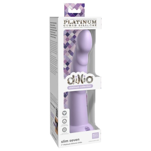 Dillio Platinum Collection Slim Seven Silicone Dildo