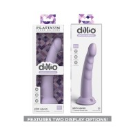 Dildo Slim Siete de Silicona Colección Platinum Dillio