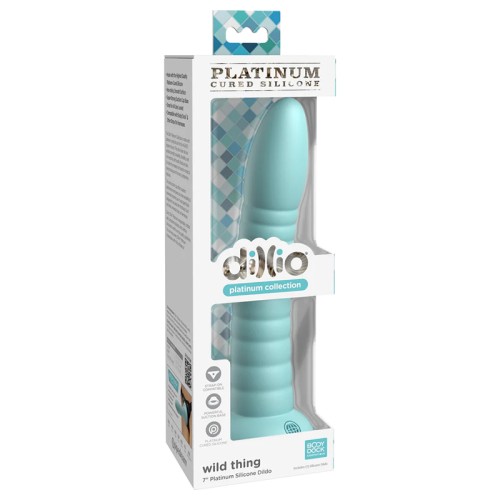 Dildo de Silicona Teal 7 in. Dillio Platinum Collection Wild Thing