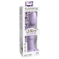 Dildo de Silicona Dillio Platinum Collection Super Eight 8 in.