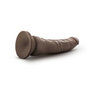 Dildo Realista Posicionable de 9 in Dr. Skin Plus Marrón