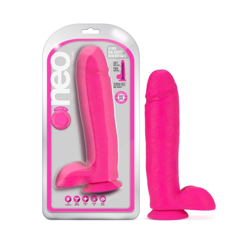 Neo 10 in. Dual Density Dildo for Ultimate Pleasure