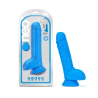 Neo 9 in. Dual Density Dildo - Realistic Pleasure & Suction Base