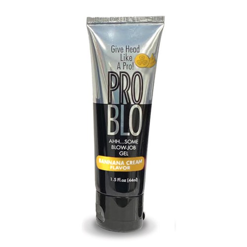 Gel de Placer Oral Pro Blo Sabor Banana Cream