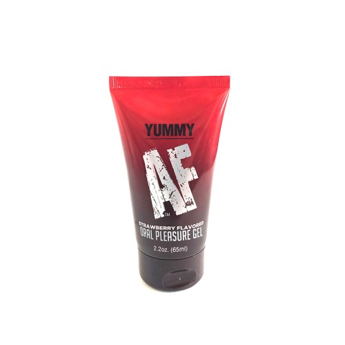 Yummy AF Strawberry Flavored Oral Gel 2.2 oz