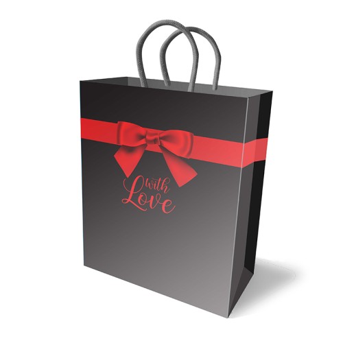 With Love Bow Gift Bag - Perfect for Holidays