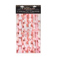 Glitterati Penis Party Foil Curtains