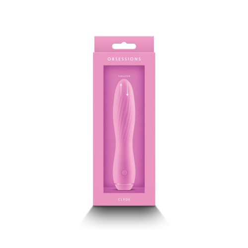 Vibrador Obsesión Clyde Rosa Claro