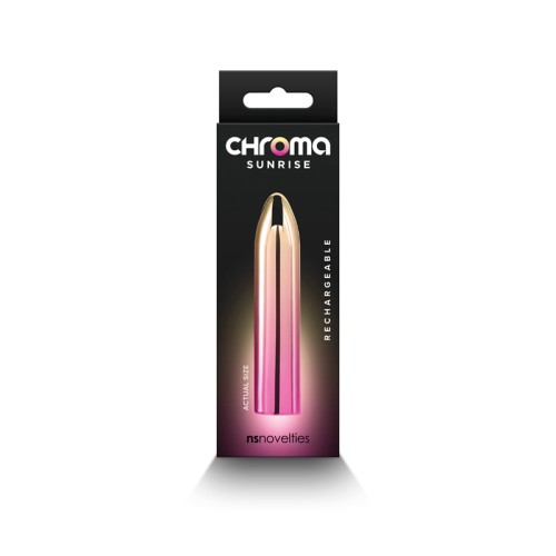 Vibrador Recargable Chroma Sunrise Mediano