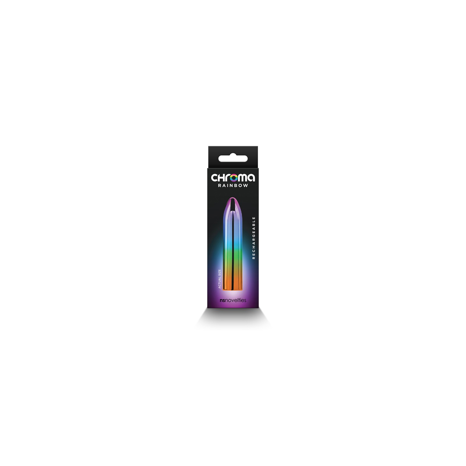 Vibrador Recargable Chroma Rainbow Mediano