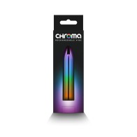 Vibrador Recargable Chroma Rainbow Mediano