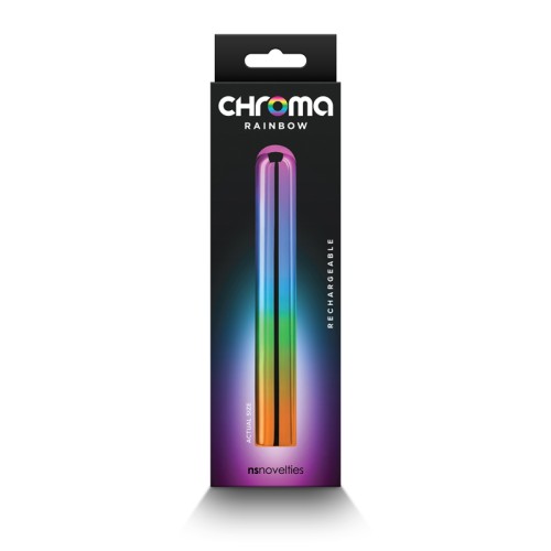 Vibrador Recargable Grande Chroma Rainbow