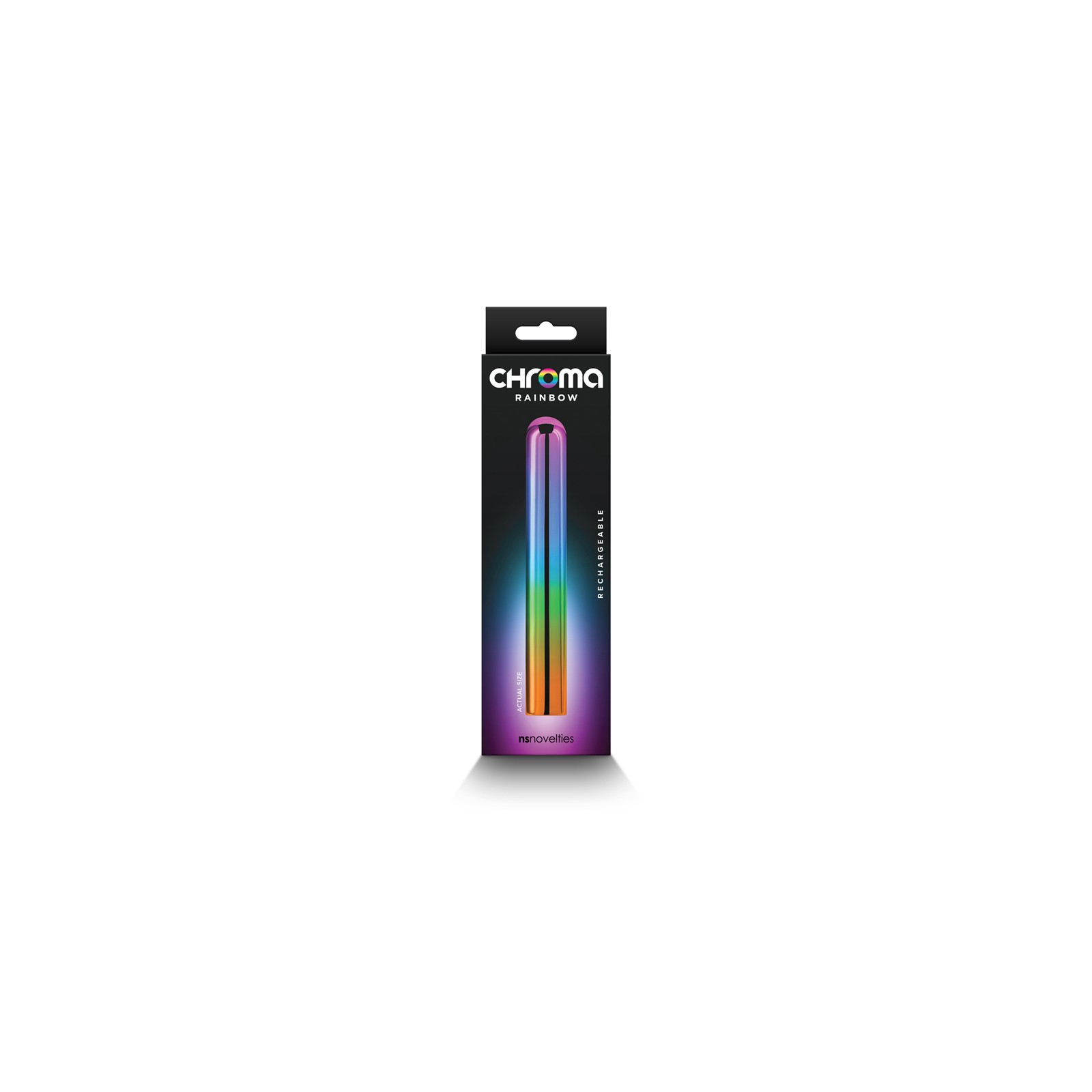 Vibrador Recargable Grande Chroma Rainbow