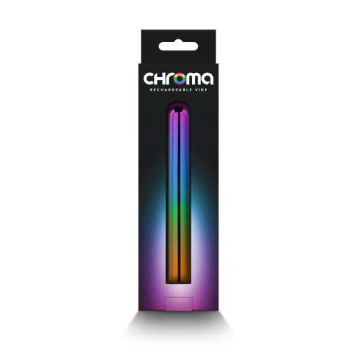 Vibrador Recargable Grande Chroma Rainbow