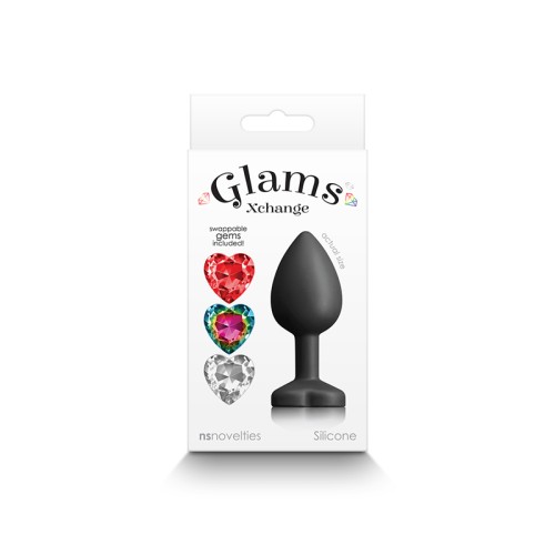 Glams Xchange Heart Anal Plug - Stylish Accessory