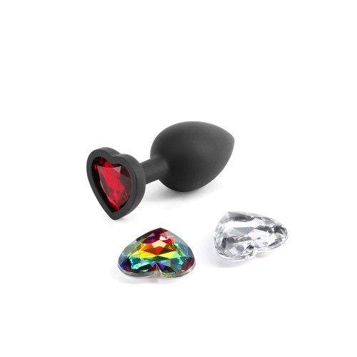 Glams Xchange Heart Anal Plug - Stylish Accessory