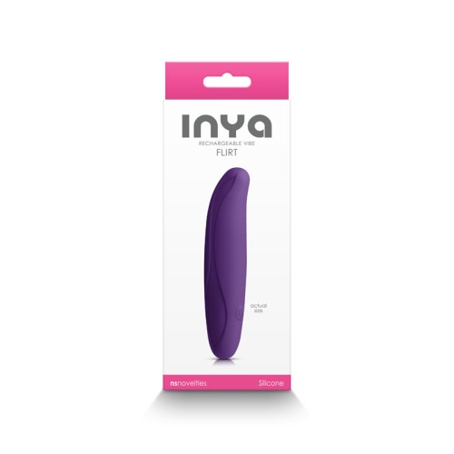 INYA Flirt Dark Purple Rechargeable Vibe