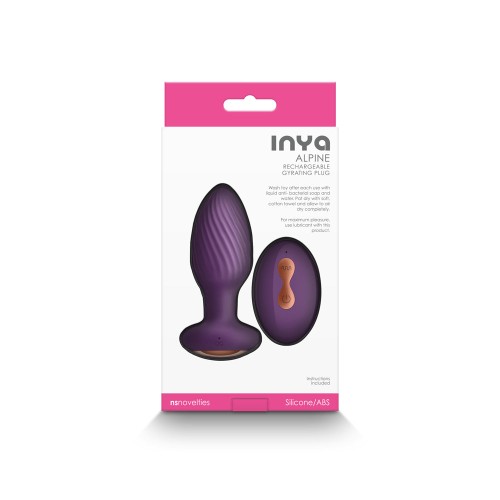 INYA Alpine Rechargeable Gyrating Plug Purple