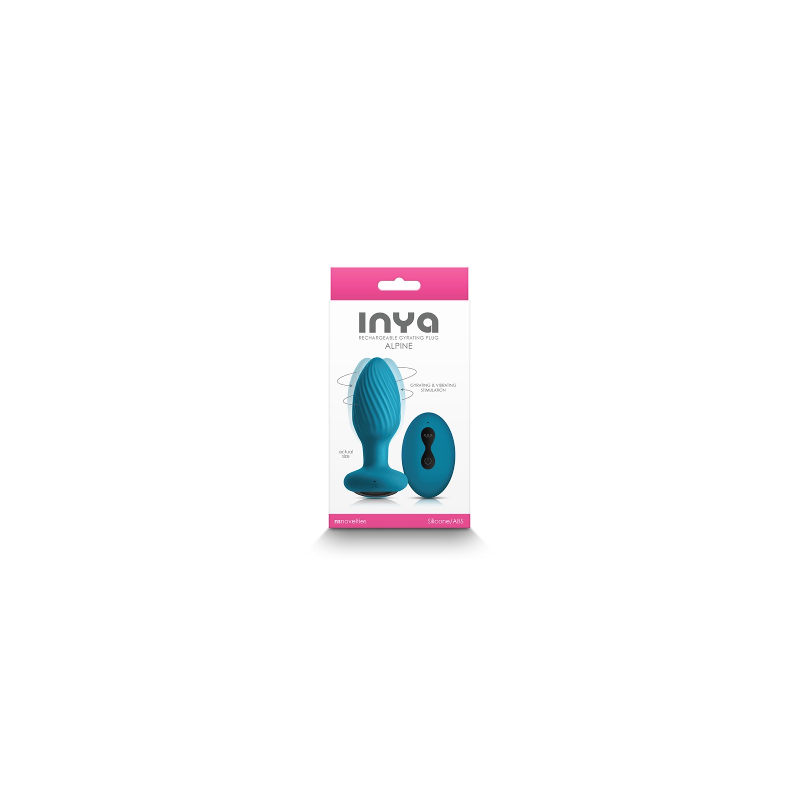 INYA Alpine Rechargeable Gyrating Plug Teal