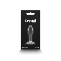 Plug de Cristal Desires con Gemas Arcoíris Pequeño