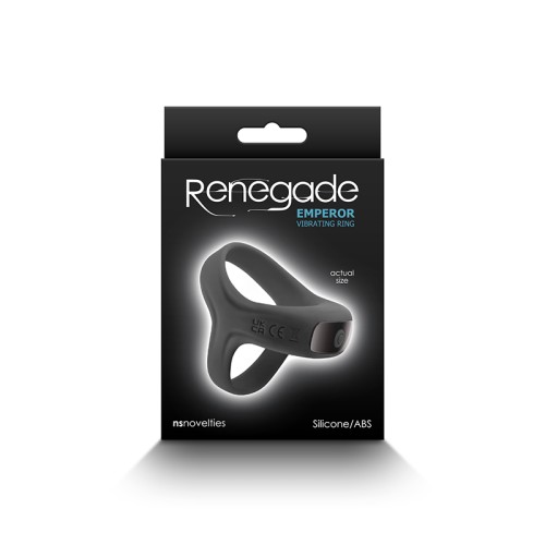 Anillo Vibrador Renegade Emperor Negro