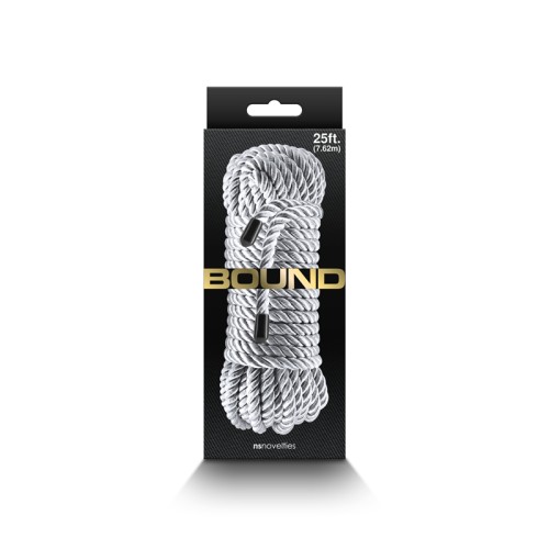 Bound Rope 25 ft Silver