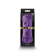 Bound Rope for Bondage Play - 25 ft Purple