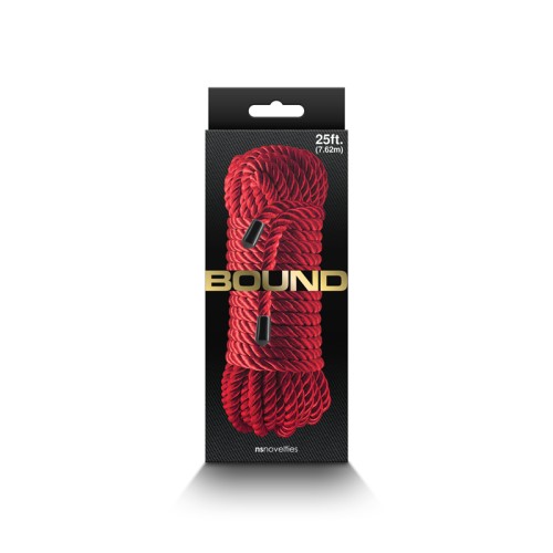 Bound Red Rope for Bondage Play