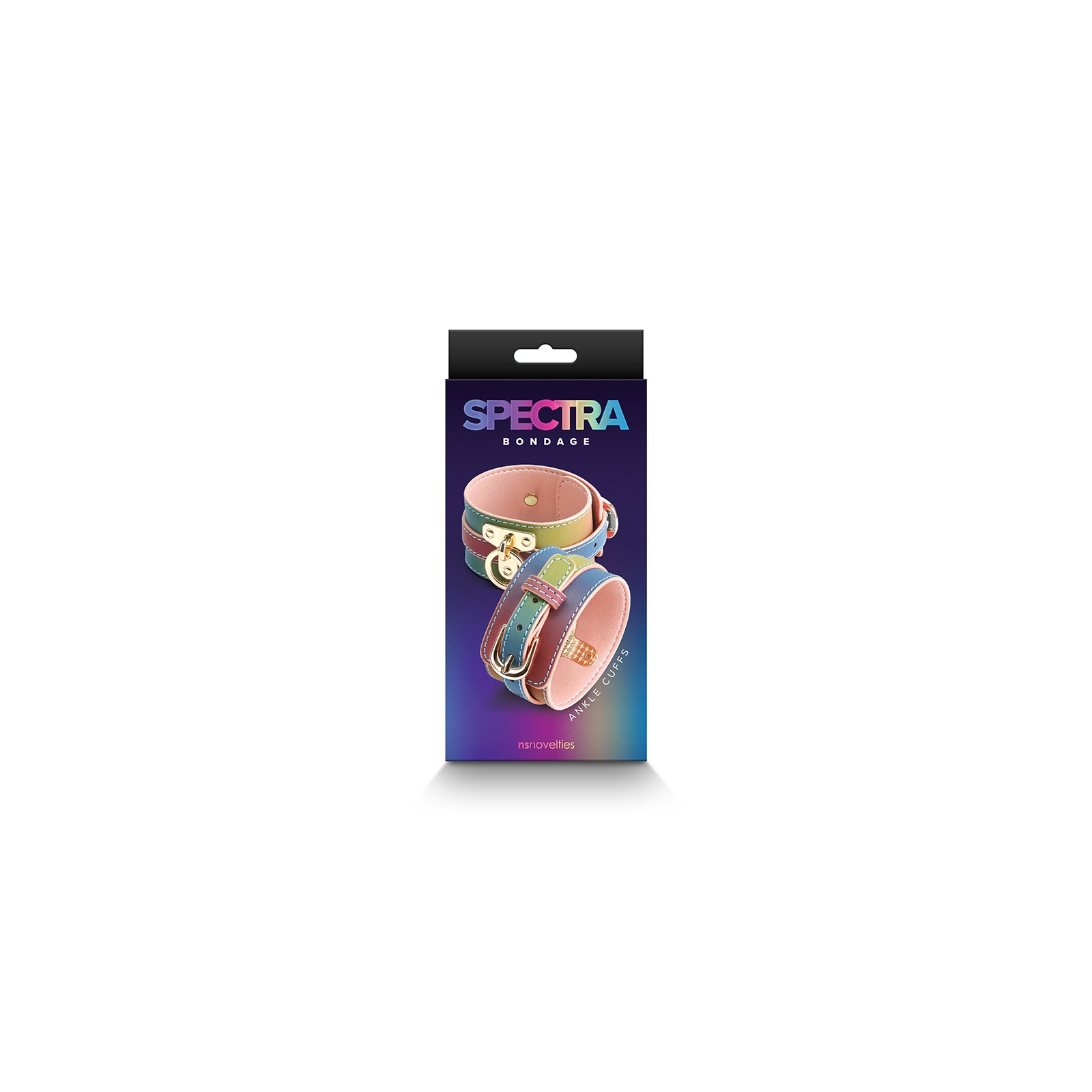 Spectra Rainbow Bondage Ankle Cuffs