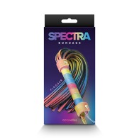 Spectra Bondage Rainbow Flogger