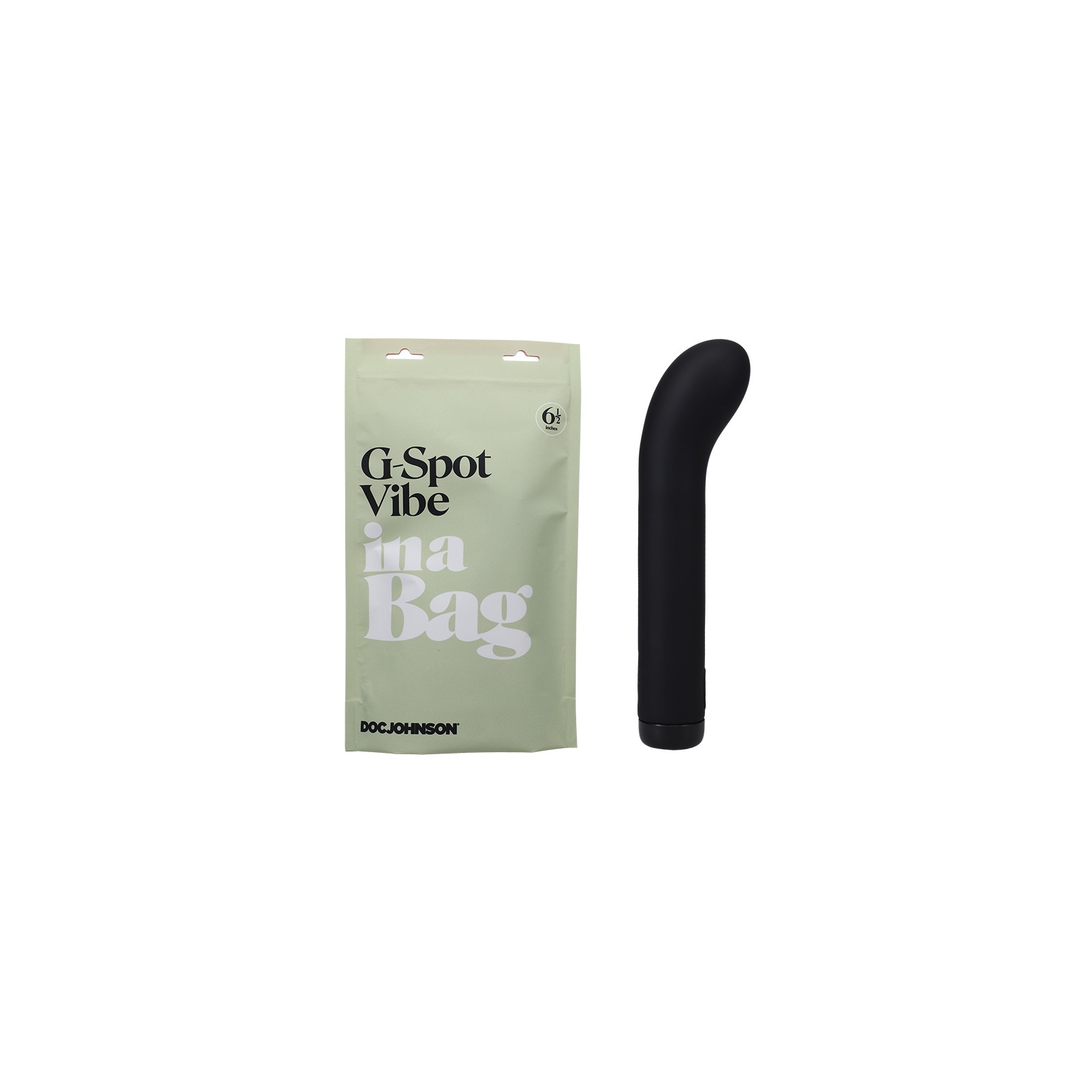 Doc Johnson G-Spot Vibe in a Bag Vibrador de Silicona Recargable