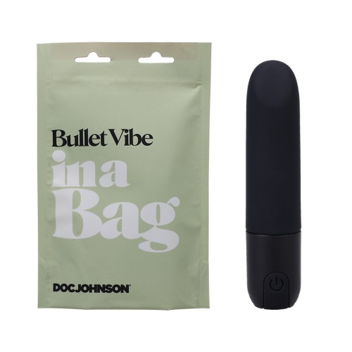 Doc Johnson Bullet Vibe Rechargeable - Black