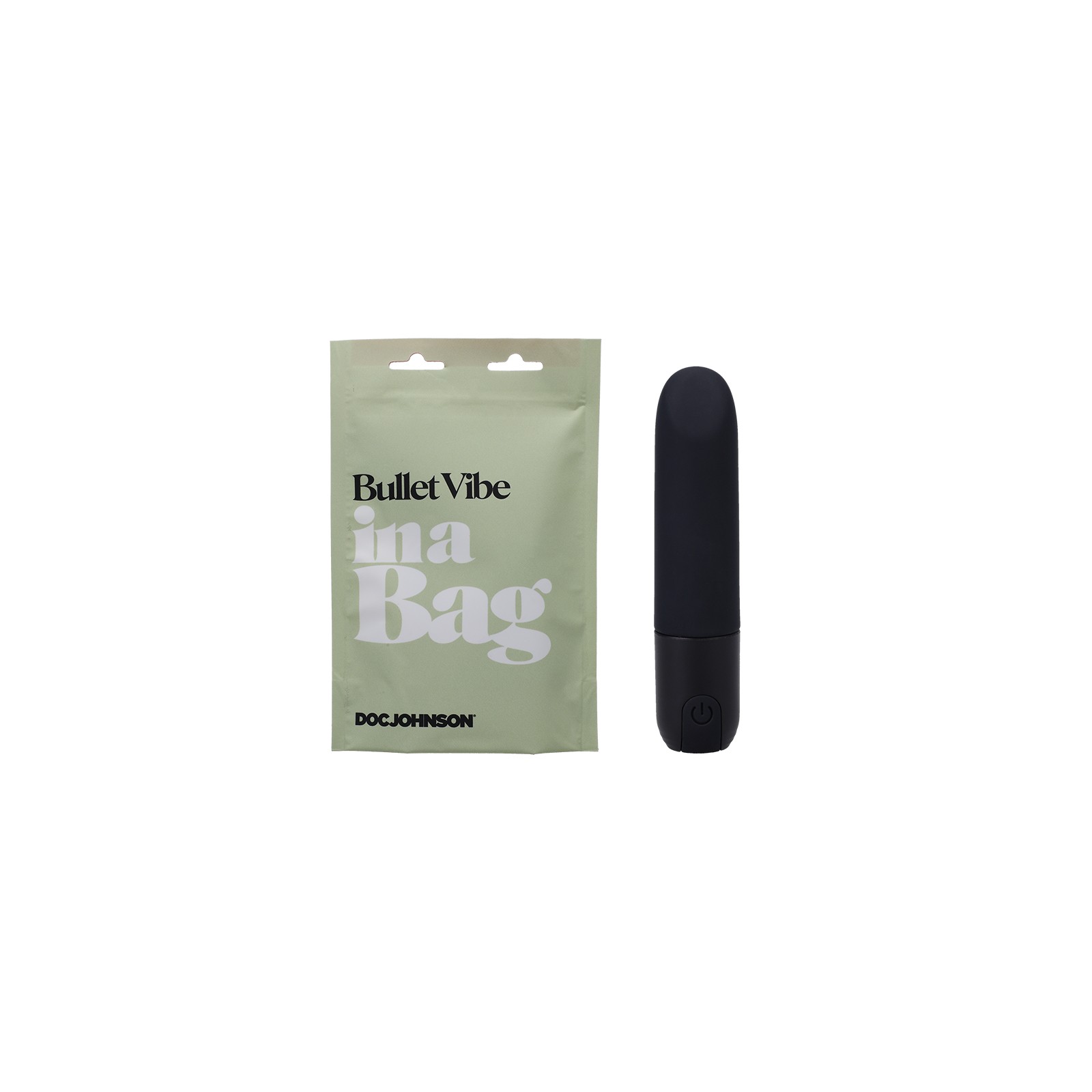 Vibrador Bullet Recargable Doc Johnson - Negro